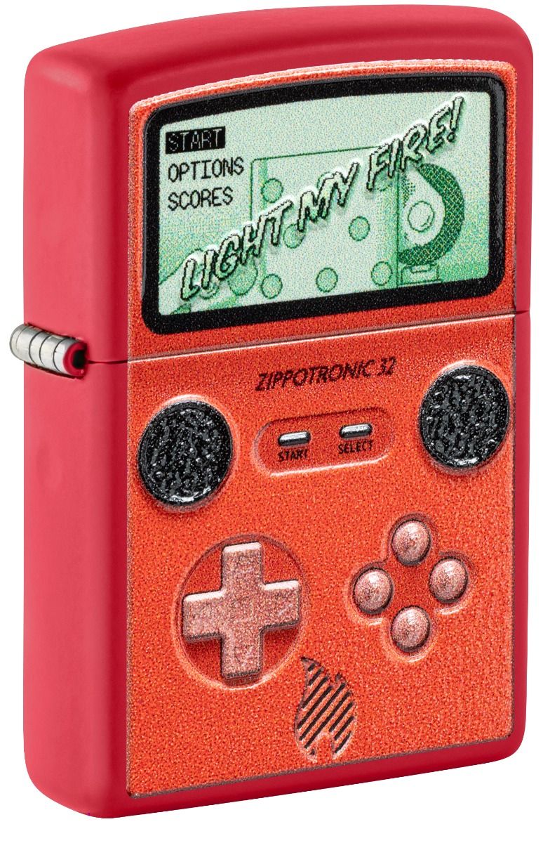 Zippo Aansteker 233 Retro Design - vooraanzicht