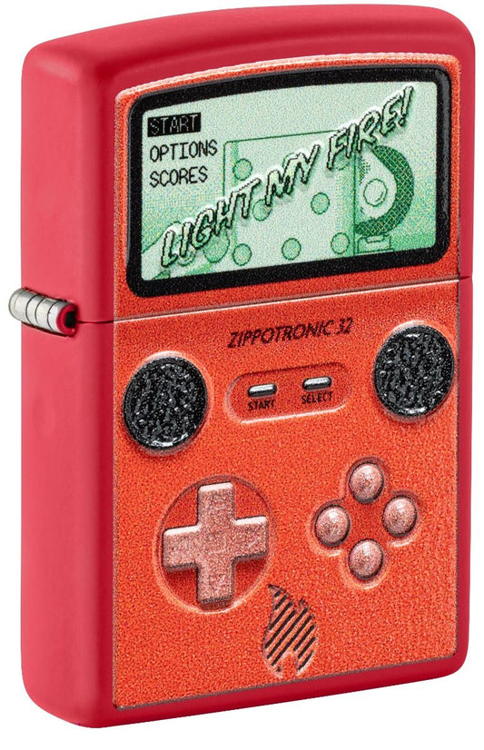 Zippo Aansteker 233 Retro Design - vooraanzicht
