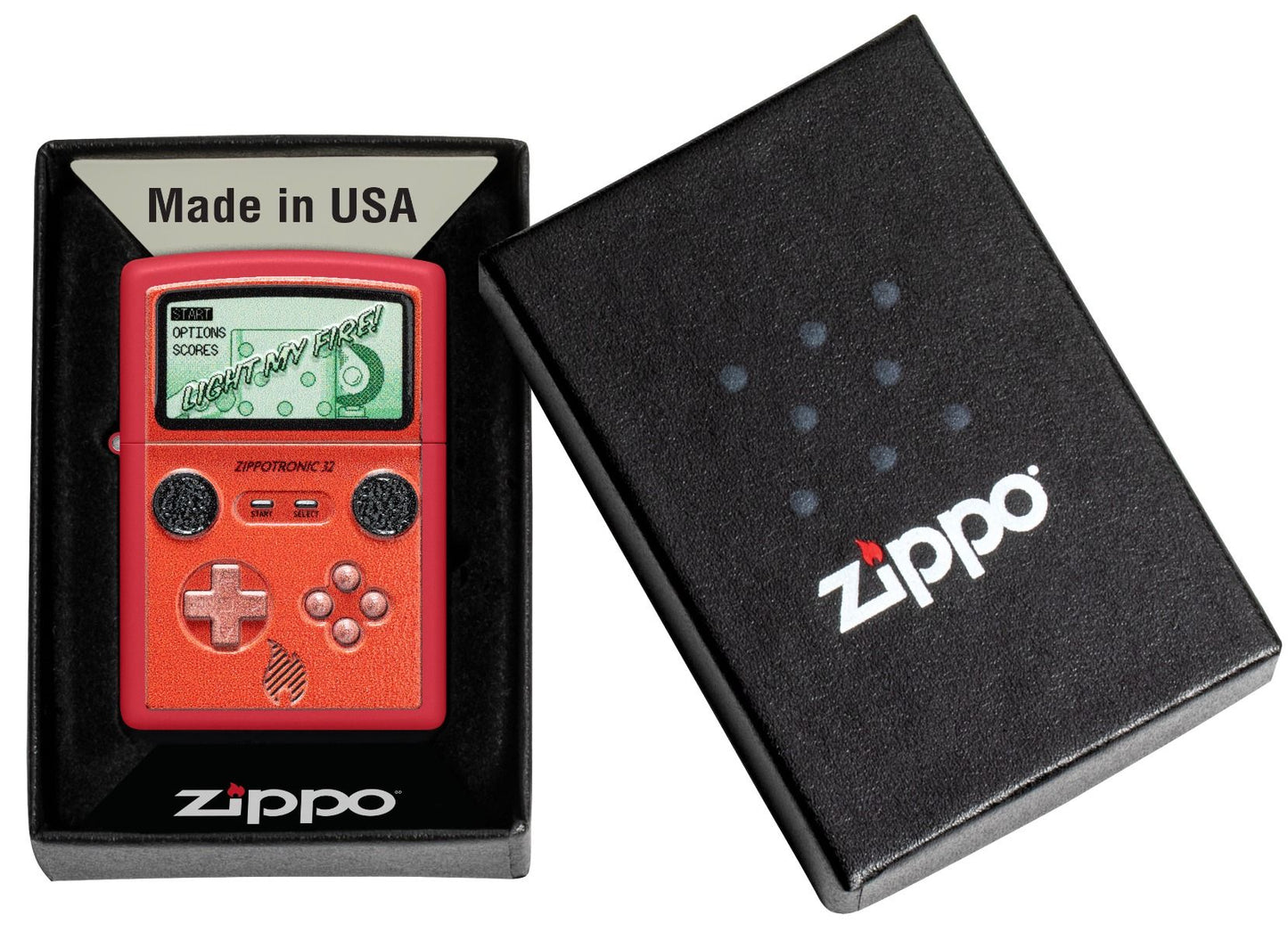 Zippo Aansteker 233 Retro Design - extra