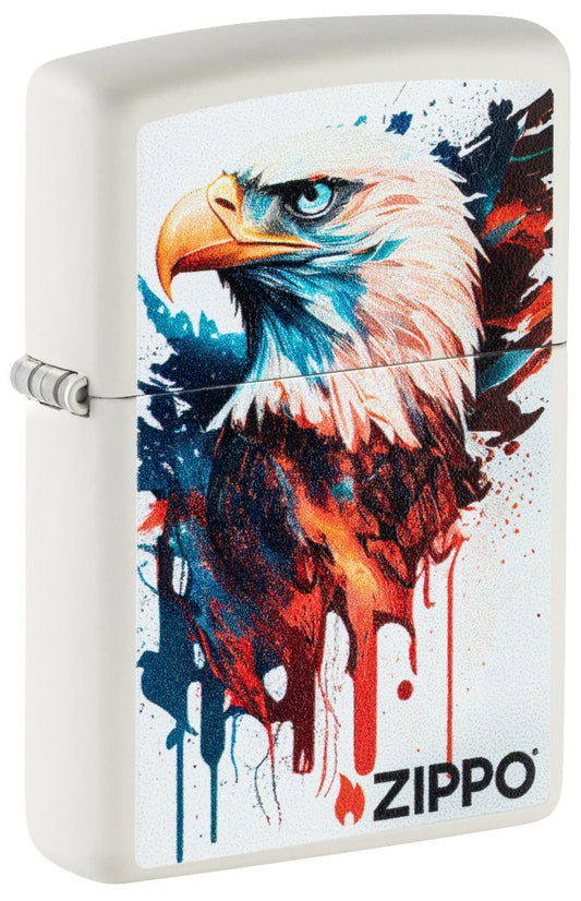 Zippo Aansteker - 214 Colorful Eagle - vooraanzicht
