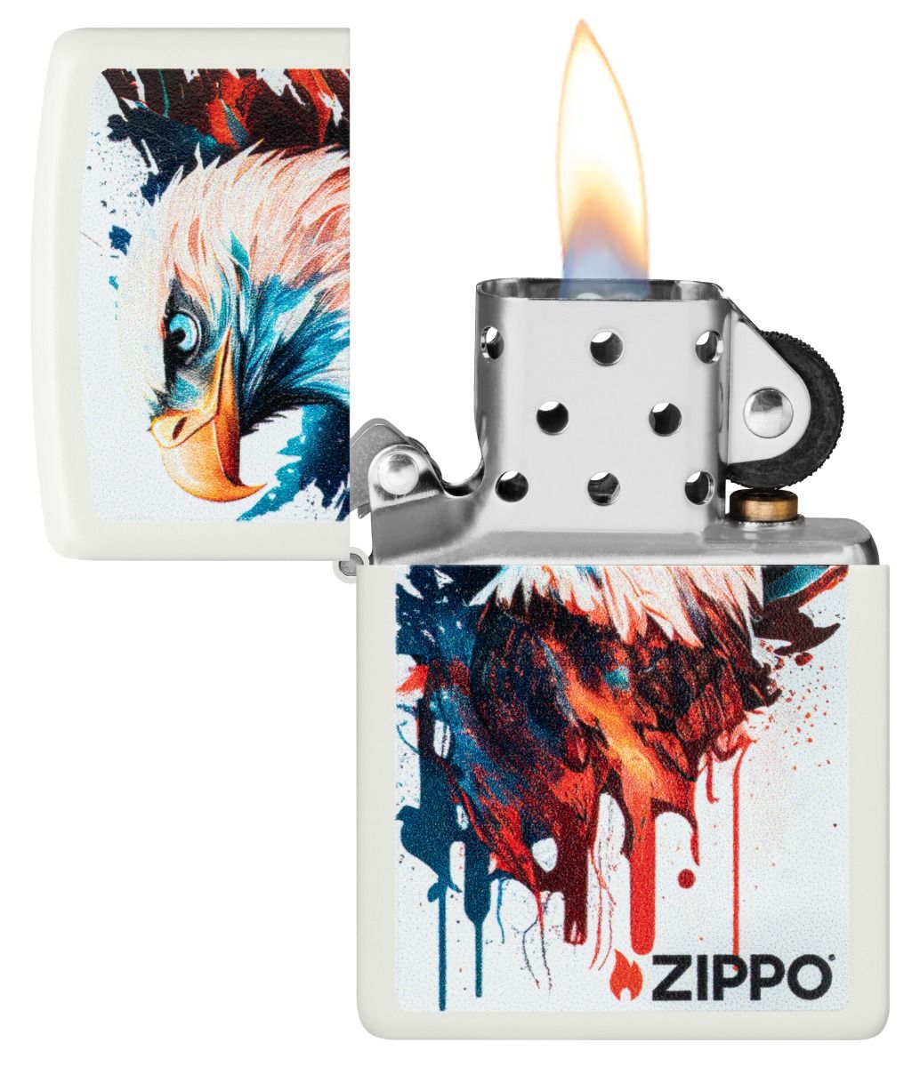 Zippo Aansteker - 214 Colorful Eagle - detail 1