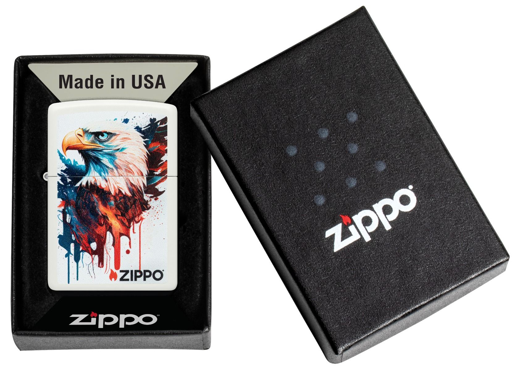 Zippo Aansteker - 214 Colorful Eagle - detail 2