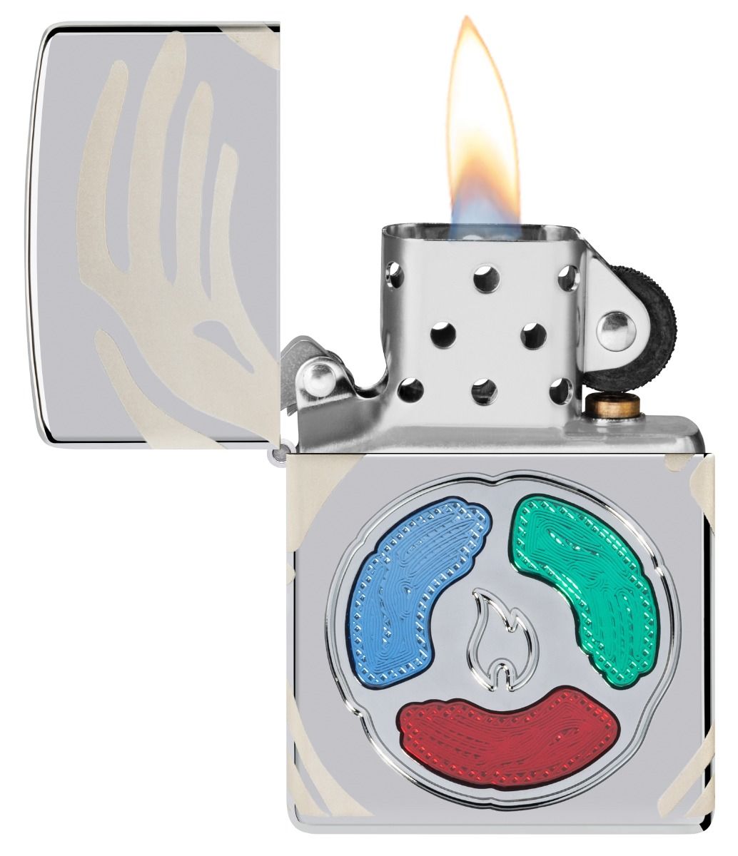 Zippo Aansteker Collectible of the Year 2025 EMEA - achteraanzicht