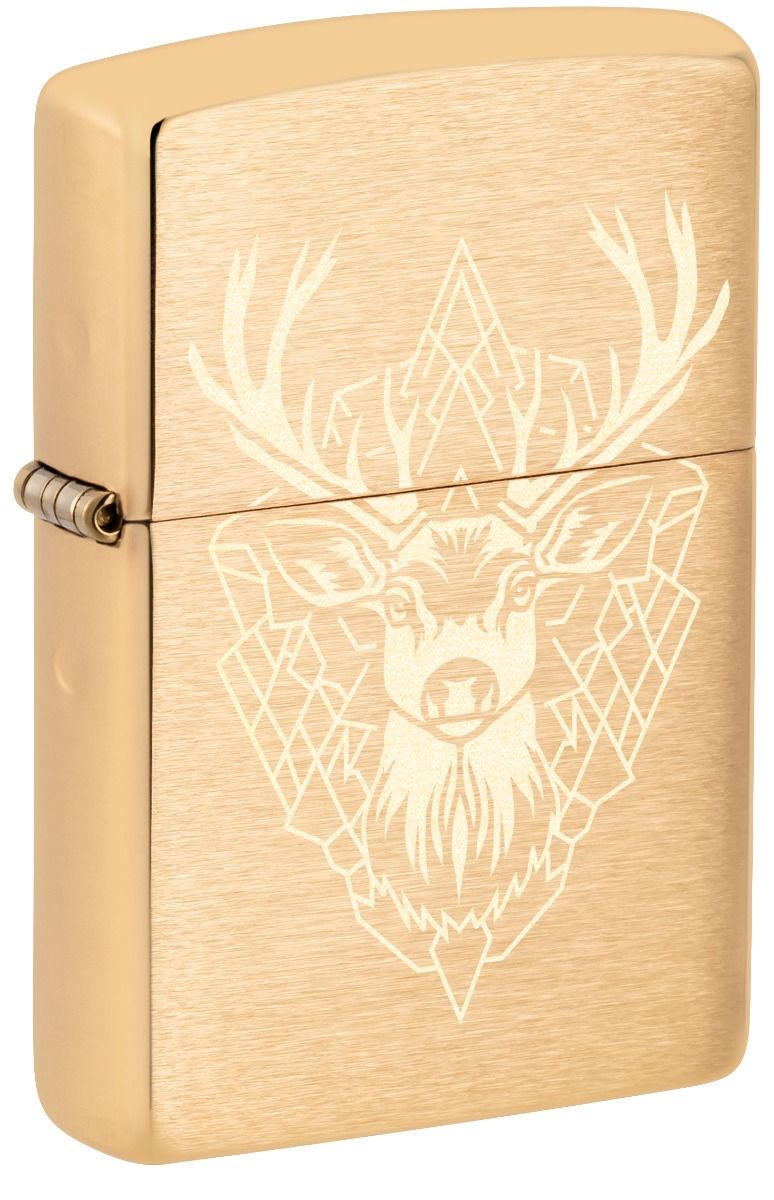 Zippo Aansteker - 204B Fantasy Deer Design - vooraanzicht