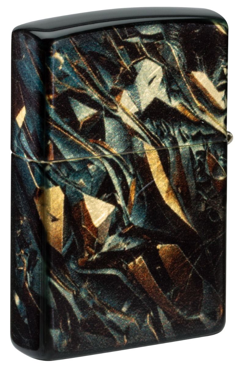 Zippo 48458 Futuristic Panther Design aansteker detail 1