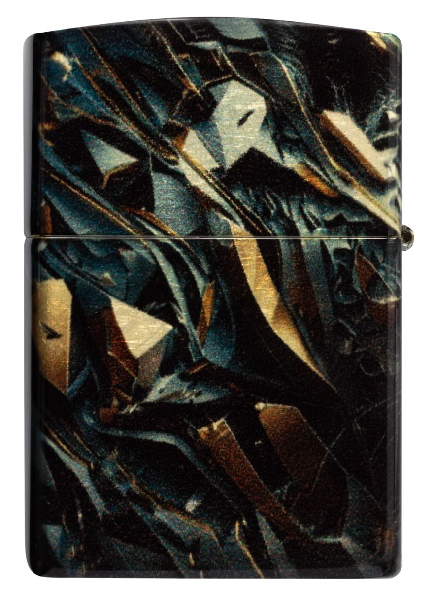 Zippo 48458 Futuristic Panther Design aansteker detail 4