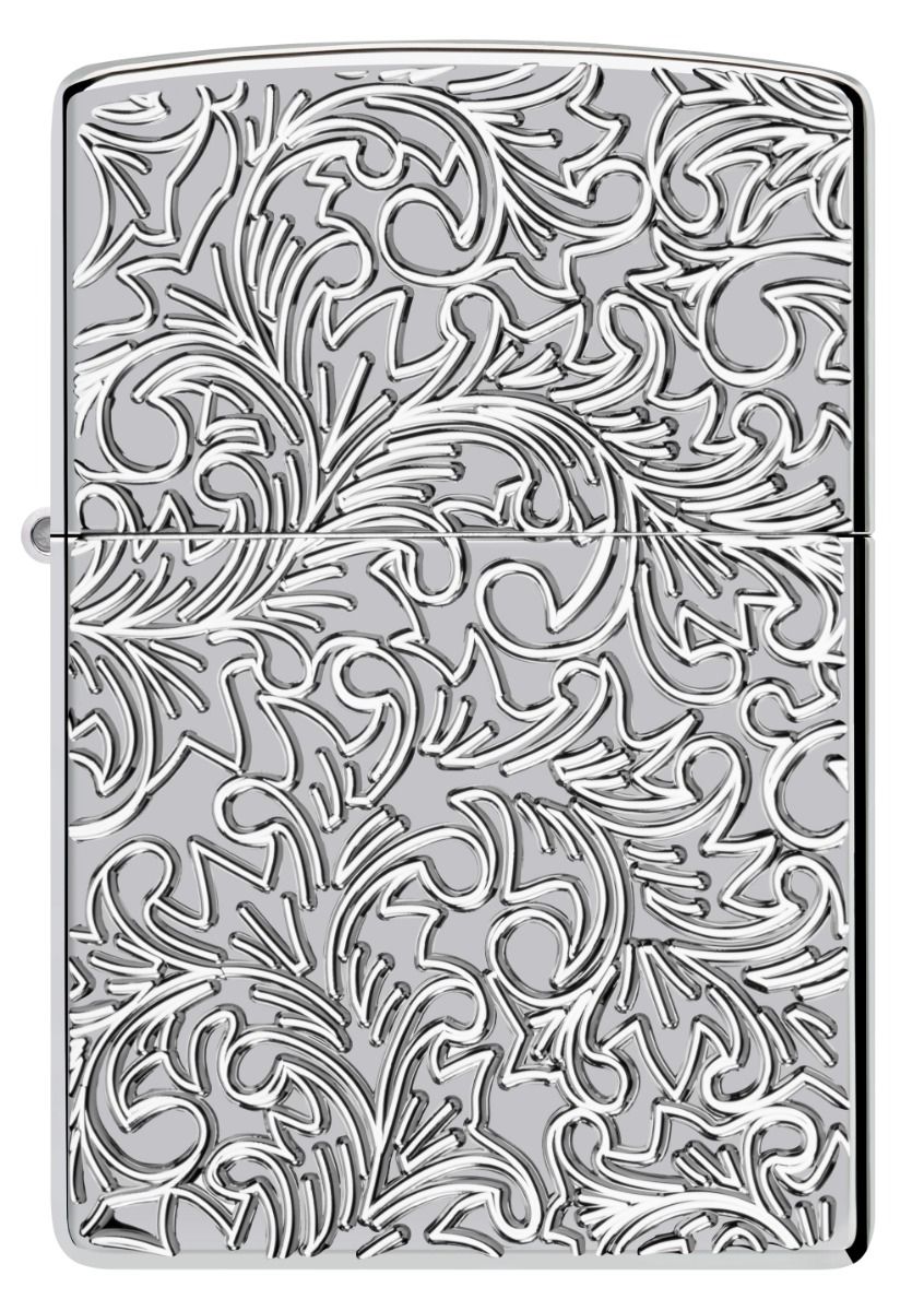 Zippo Aansteker - 167 Pattern Design - achteraanzicht
