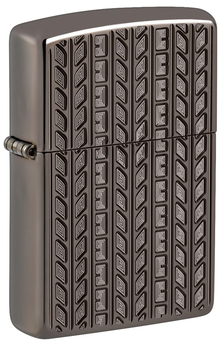 Zippo Aansteker - 24095 Carved Pattern Design - vooraanzicht