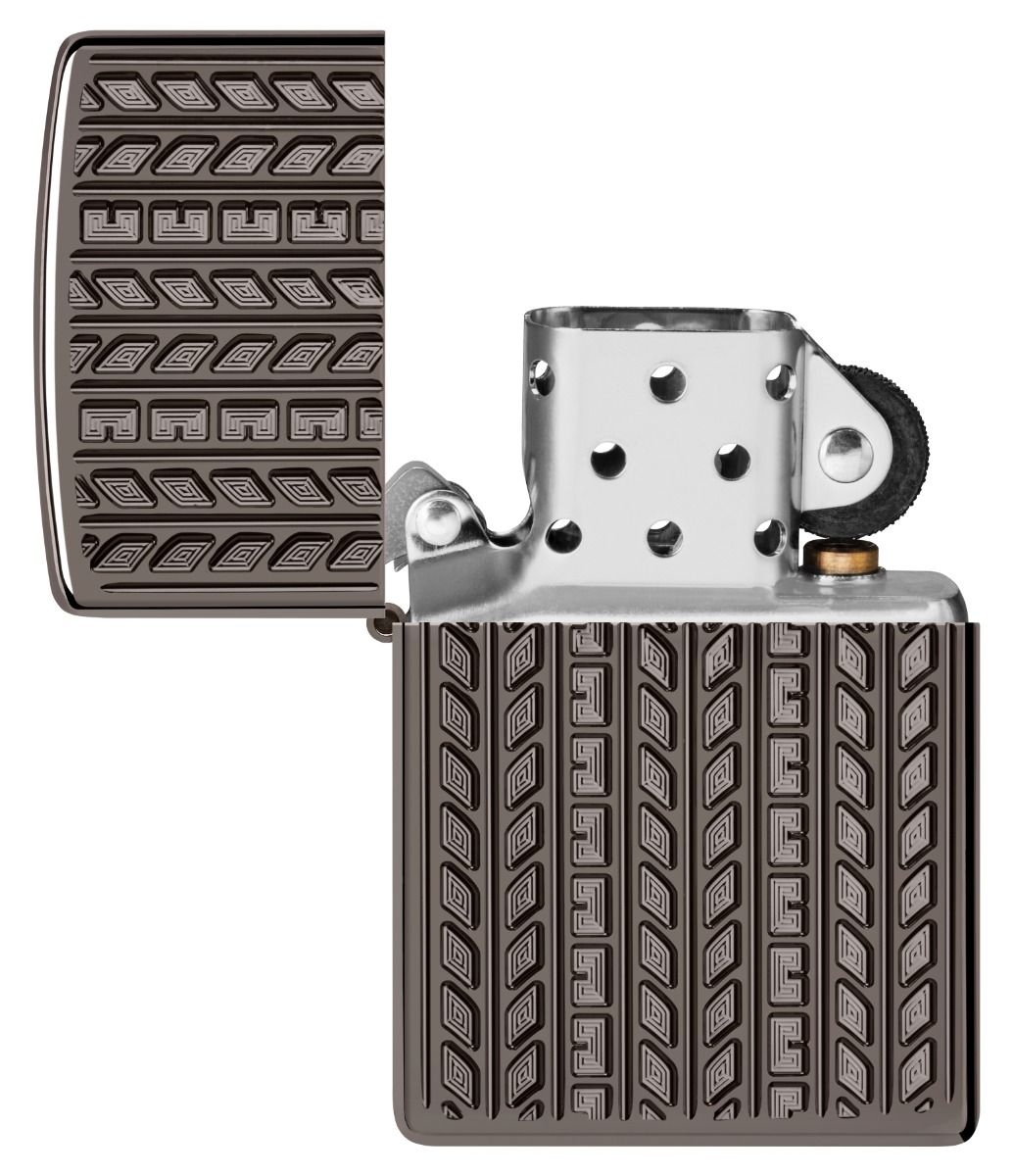 Zippo Aansteker - 24095 Carved Pattern Design - detail 1