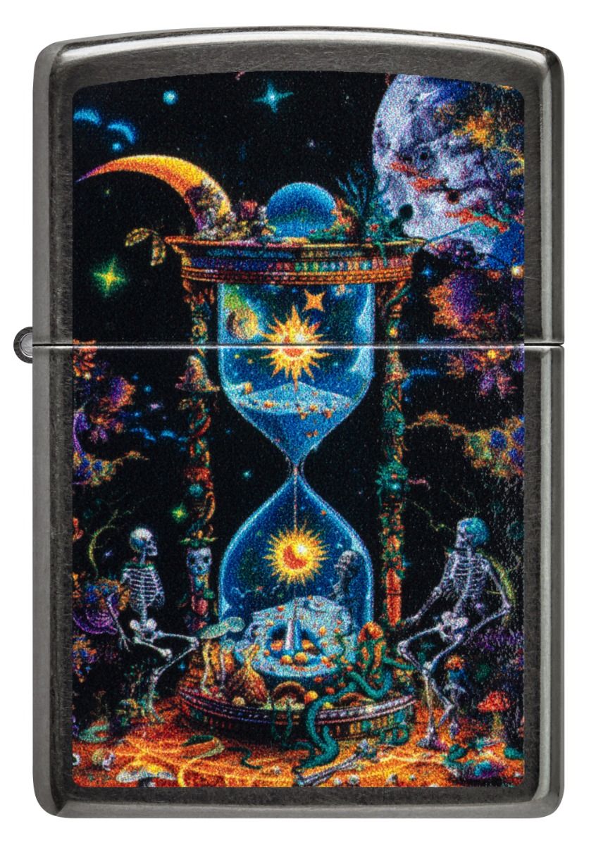 Zippo Aansteker - 28378 Sand of Time Design - achteraanzicht