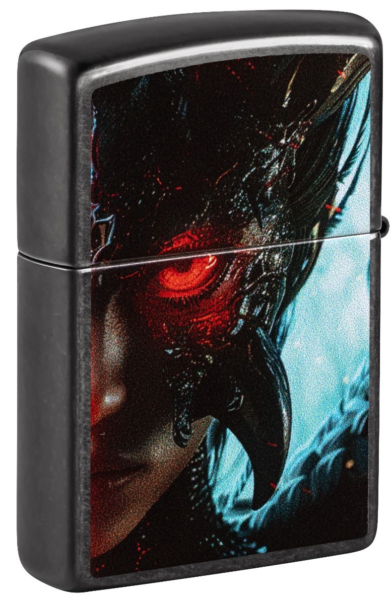 Zippo Aansteker - 28378 Angel Devil Design 2 - detail 1