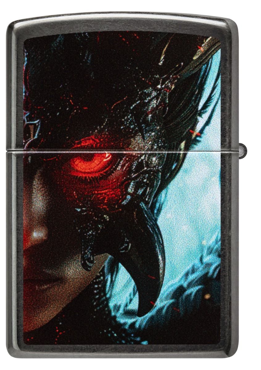 Zippo Aansteker - 28378 Angel Devil Design 2 - detail 2