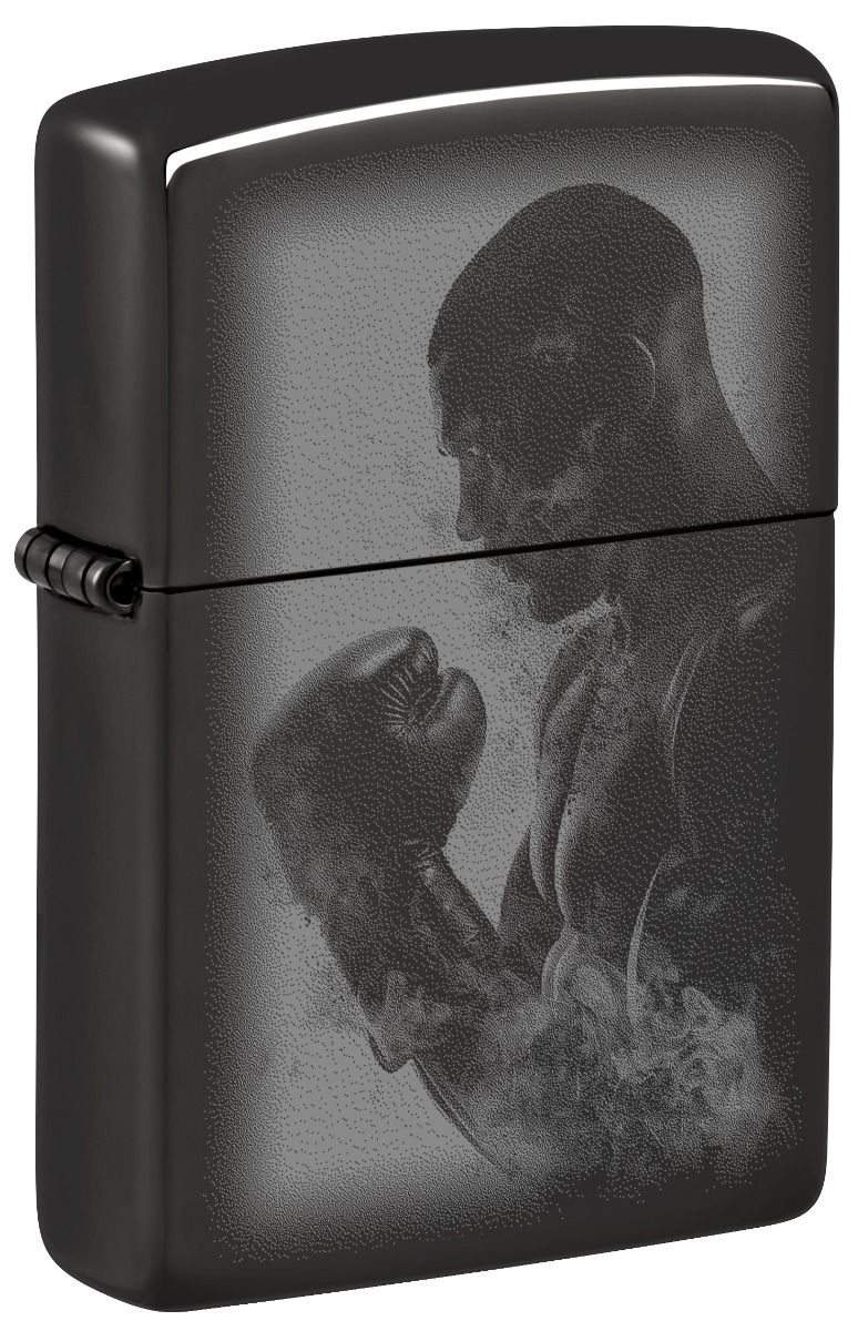 Zippo Aansteker - 24756 Boxer Design - vooraanzicht