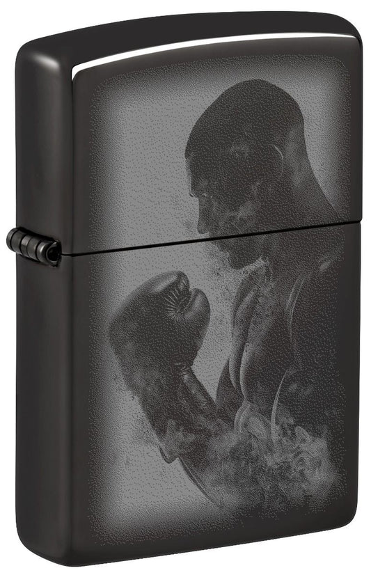 Zippo Aansteker - 24756 Boxer Design - vooraanzicht