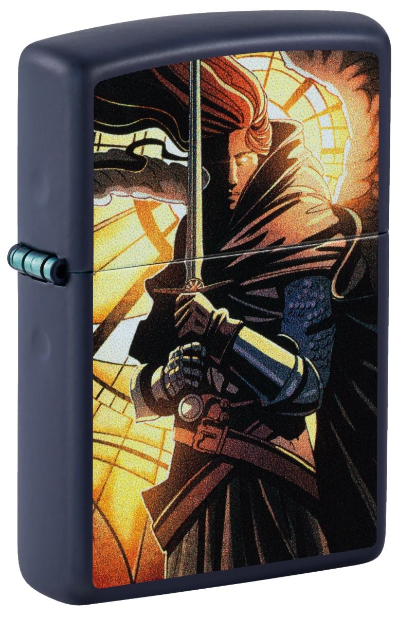 Zippo Aansteker - 239 Medieval Warrior Design - vooraanzicht