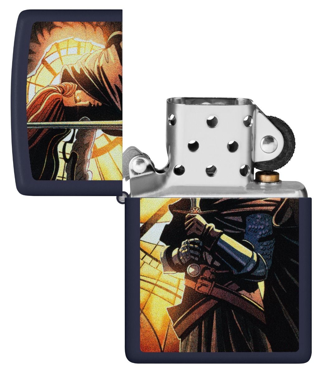 Zippo Aansteker - 239 Medieval Warrior Design - detail 1