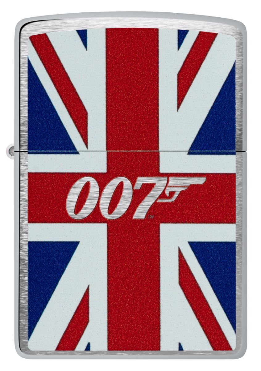 Zippo Aansteker - 200 James Bond 007 - achteraanzicht