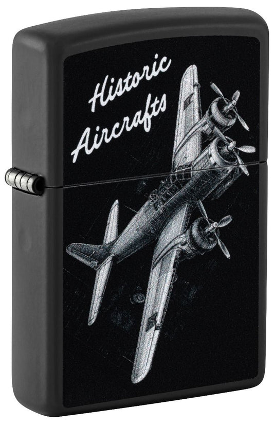 Zippo Aansteker - 218 Historic Aircarfts Design - vooraanzicht
