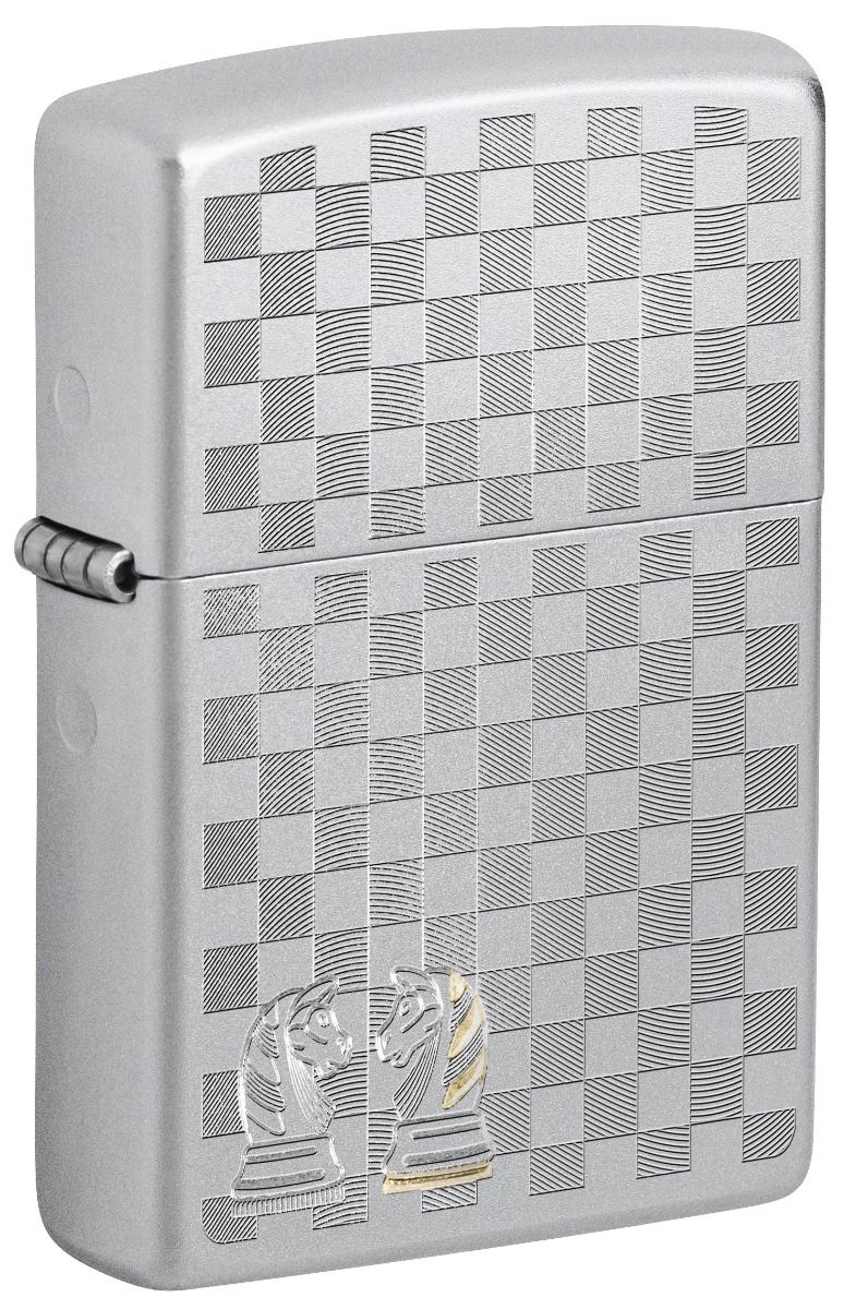 Zippo Aansteker - 205 Chess Design - vooraanzicht