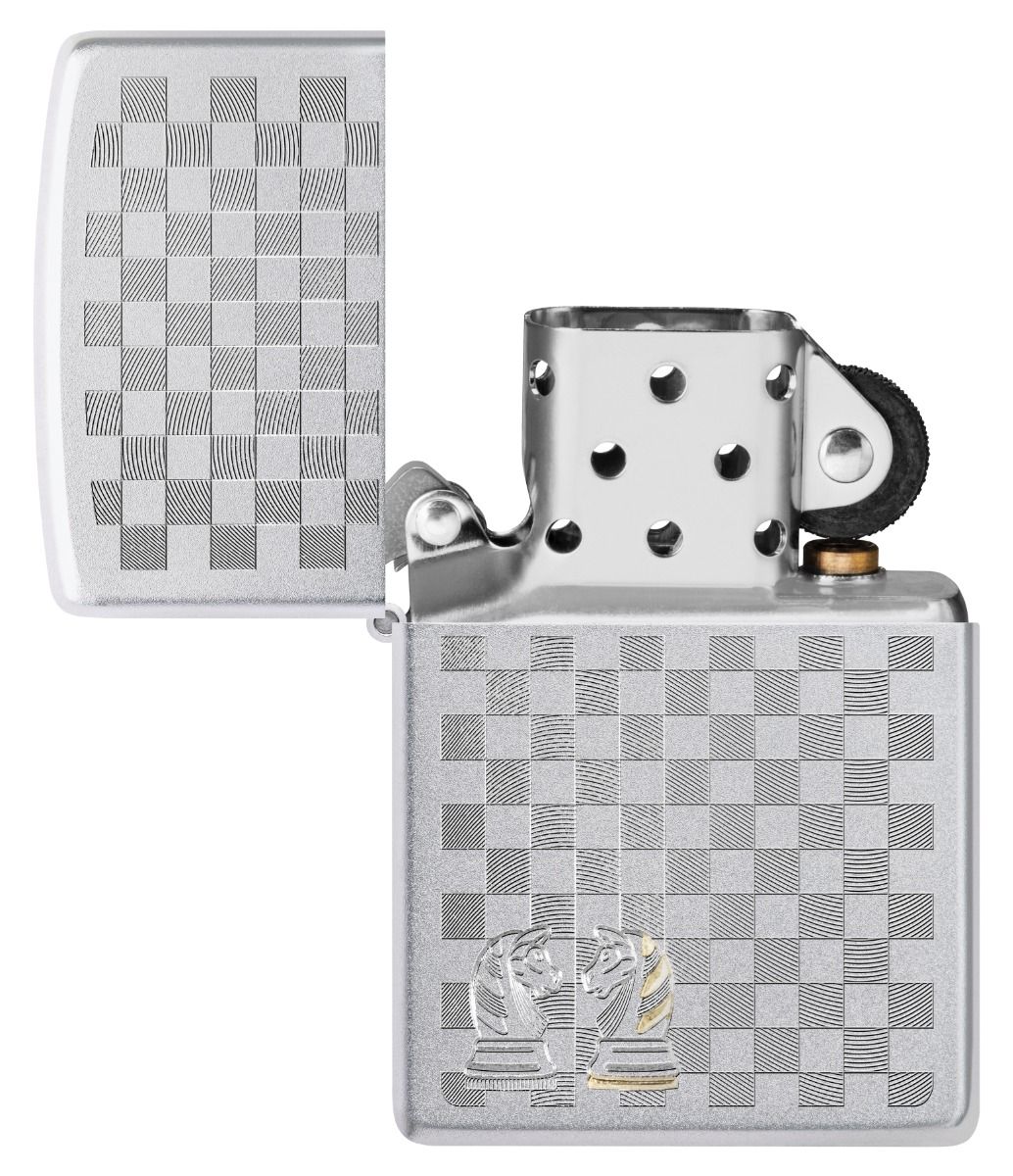 Zippo Aansteker - 205 Chess Design - detail 1