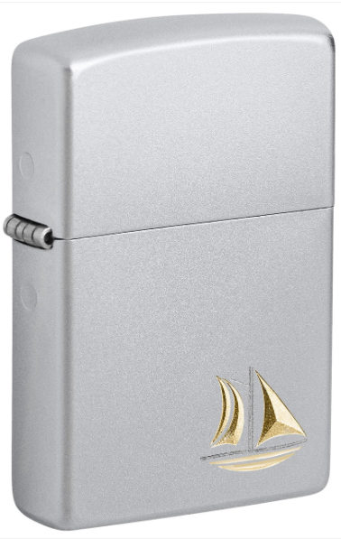 Zippo Aansteker - 205 Boat Design - vooraanzicht