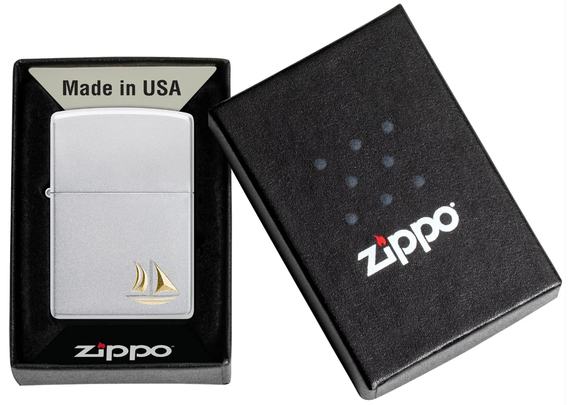 Zippo Aansteker - 205 Boat Design - detail 1