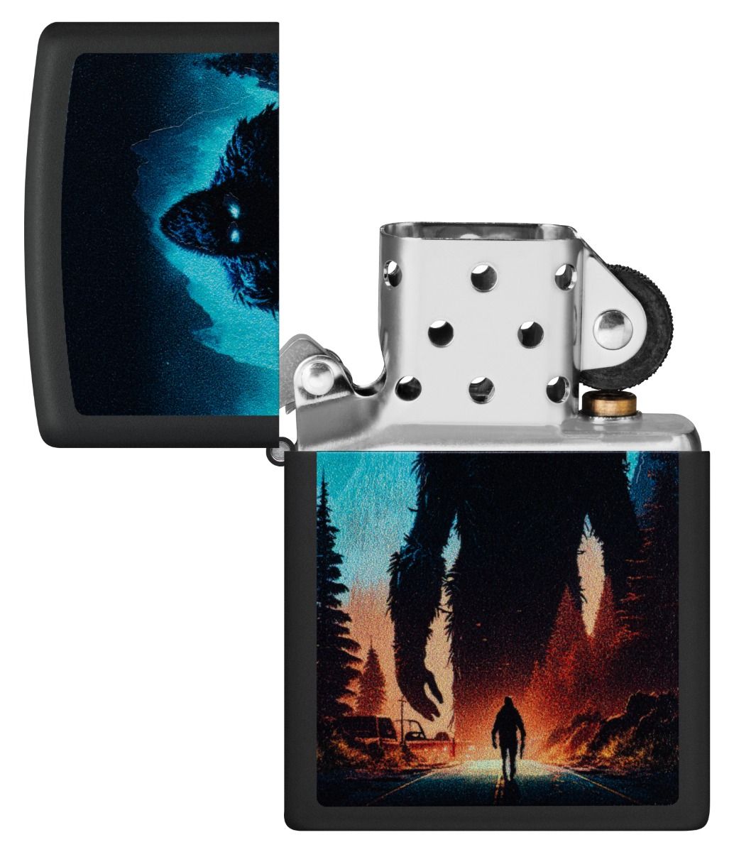 Zippo Aansteker - 218 Sasquatch Design - detail 1