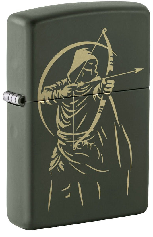 Zippo Aansteker - 221 Bow Hunter Design - vooraanzicht