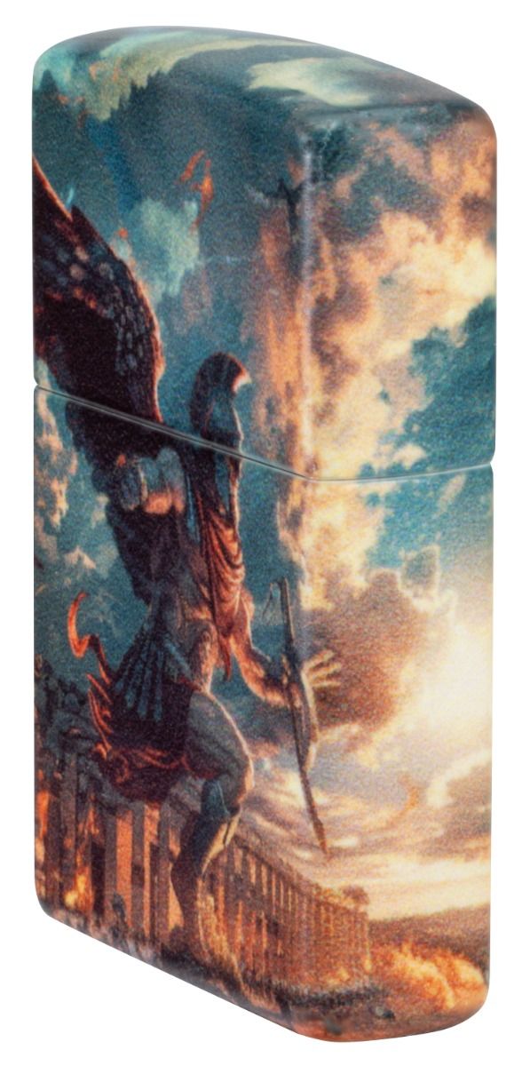 Zippo 49352 Greek Myths Design aansteker detail 1