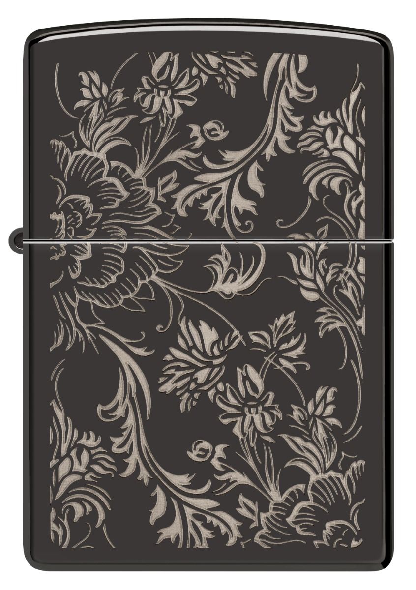 Zippo Aansteker - 24756 Filigree Design - achteraanzicht