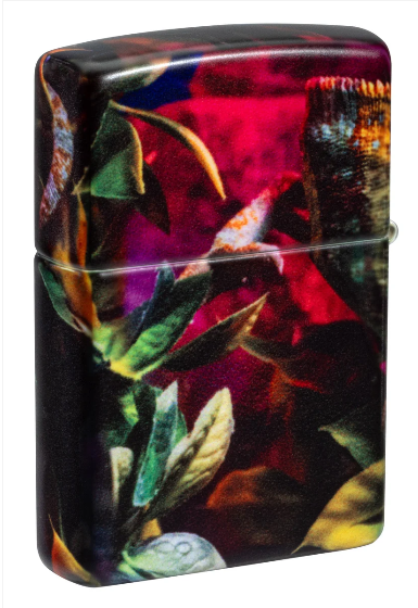 Zippo 49352 Chameleon Design aansteker detail 1