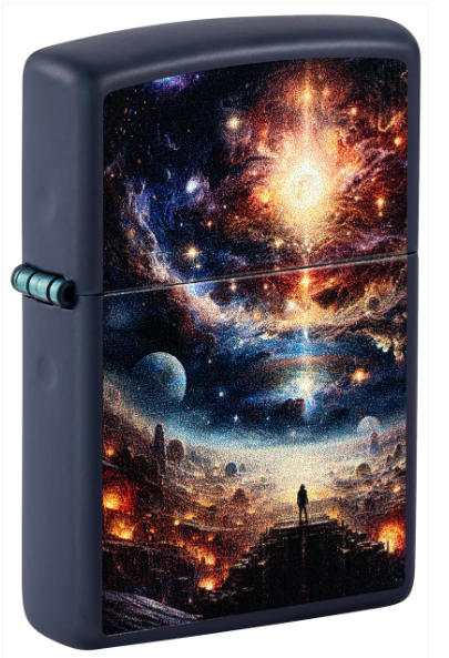 Zippo Aansteker 239 Realms Design - vooraanzicht