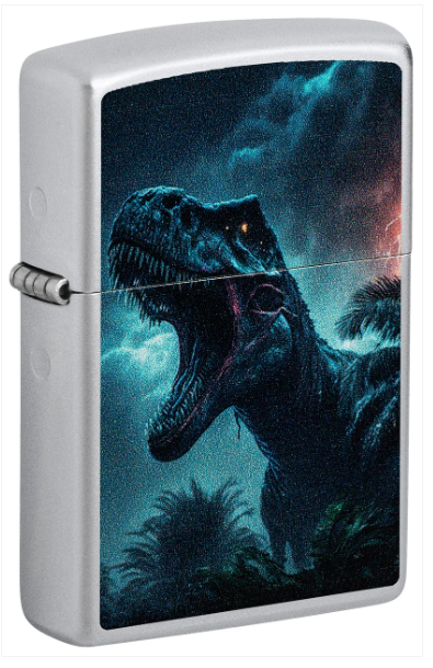 Zippo Aansteker - 205 T-Rex Design - vooraanzicht