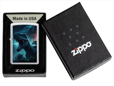 Zippo Aansteker - 205 T-Rex Design - detail 1