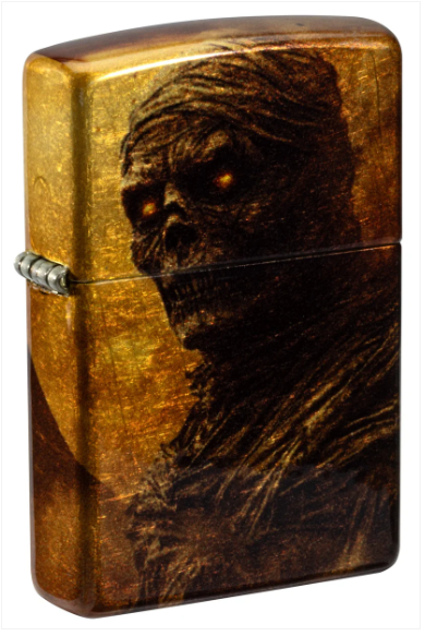 Zippo 48458 Mummy Design aansteker vooraanzicht