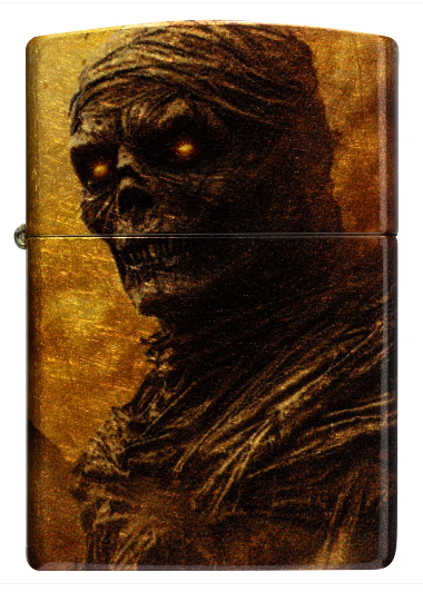 Zippo 48458 Mummy Design aansteker achteraanzicht