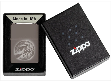 Zippo Aansteker - 150 Flying Skeleton Design - detail 1