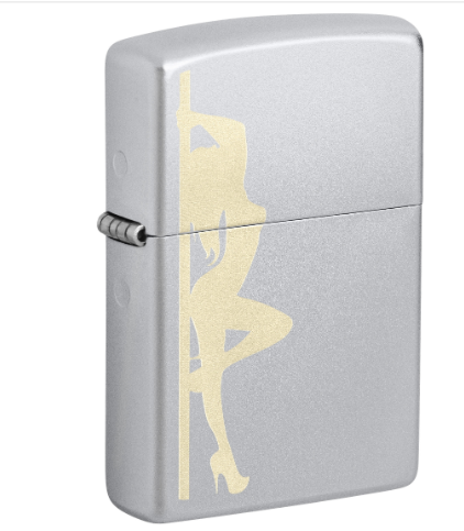 Zippo Aansteker - 205 Girl Design - vooraanzicht