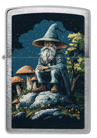 Zippo Aansteker - 200 Man Design - achteraanzicht