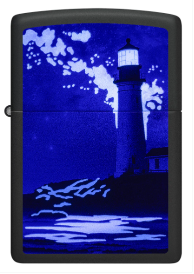 Zippo Aansteker - 218 Lighthouse Design - achteraanzicht