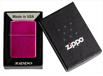 Zippo Aansteker - 24003 Candy Raspberry - detail 2