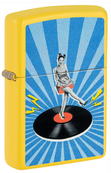 Zippo Aansteker - 49019 Vintage Photo Design - vooraanzicht