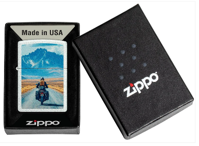 Zippo 46020 Motorcycle Design aansteker detail