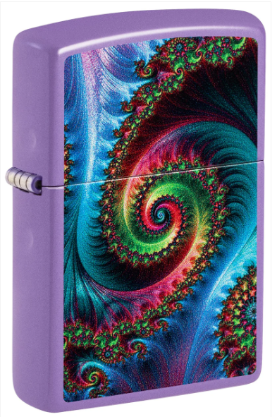 Zippo 46681 Pattern Design aansteker vooraanzicht