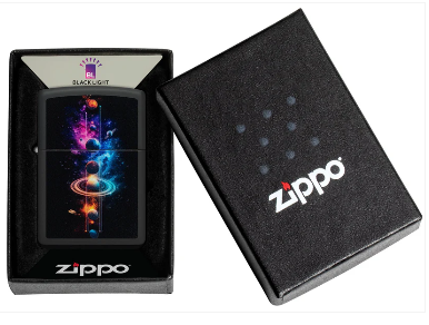 Zippo Aansteker - 218 Solar System Design - detail 1