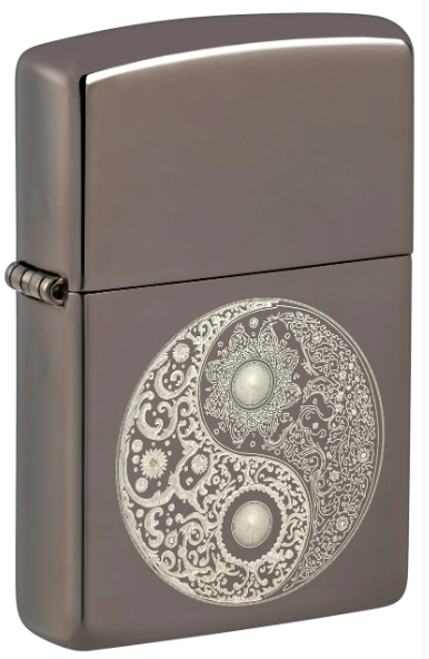 Zippo Aansteker - 150 Yin Yang Design - vooraanzicht