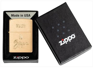 Zippo Aansteker - 204B Vintage Zippo Design 2 - detail 1
