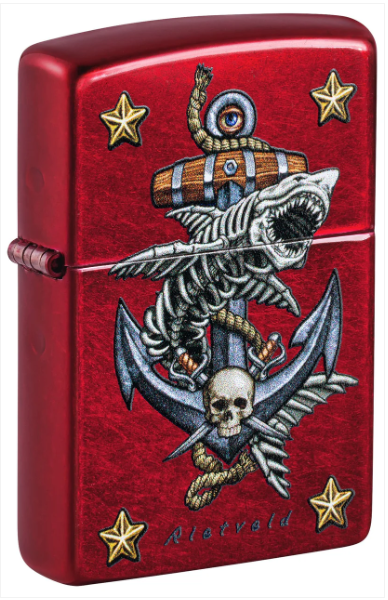 Zippo Aansteker - 21063 Rick Rietveld - vooraanzicht