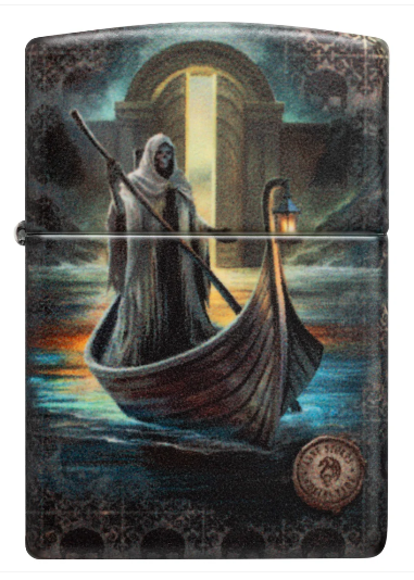 Zippo 49352 Anne Stokes aansteker achteraanzicht