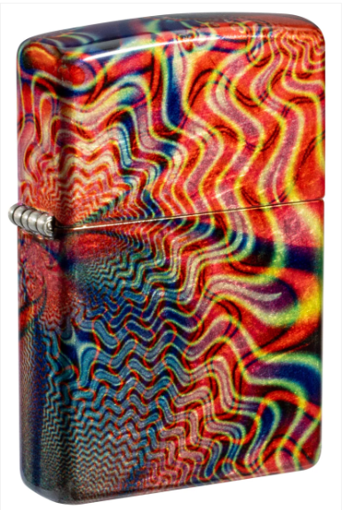 Zippo 48458 Pattern Design aansteker vooraanzicht